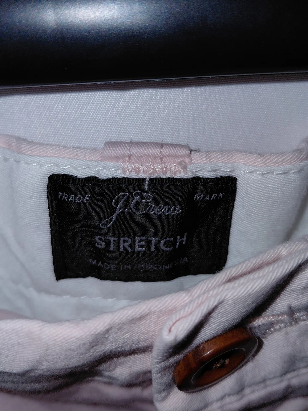 J. Crew Men's Pale Pink Flat-Front Cotton Shorts